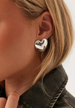 Annemette Earrings Silver-plat