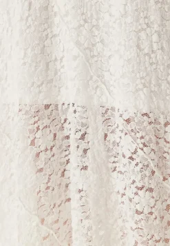 Asymmetric Lace Skirt