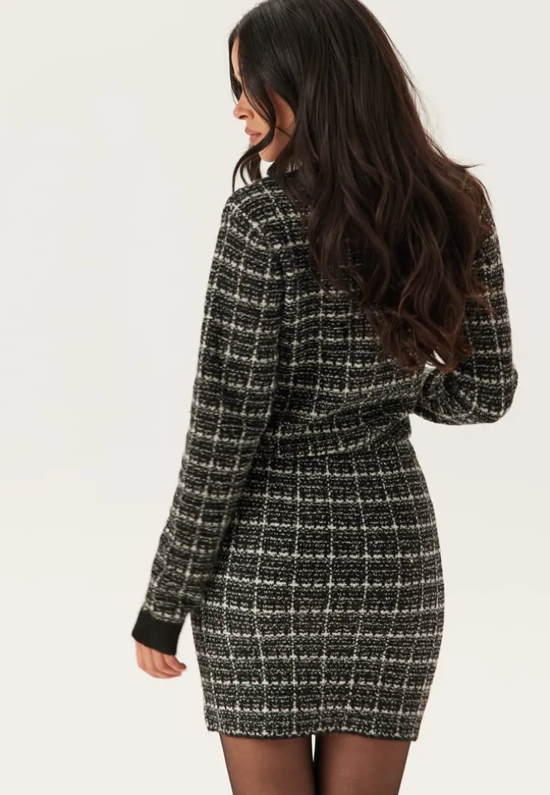 Audrey Check Knit Skirt