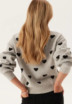 Awheart Ls O-neck Knit
