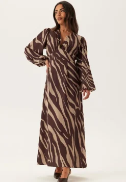 Balloon Sleeve Maxi Dress