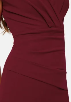 Bardot Pleat Maxi Dress