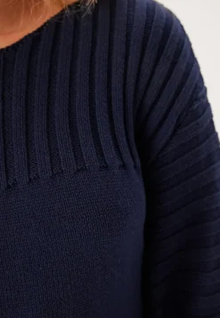 Boatneck Knitted Sweater