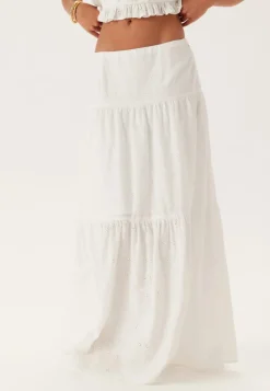 Broderie Anglaise Maxi Skirt