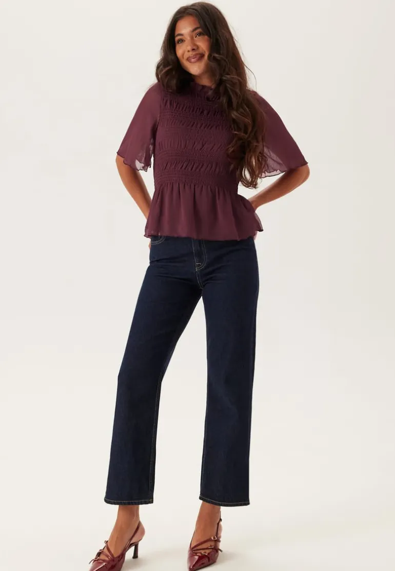 Butterfly Sleeve Blouse