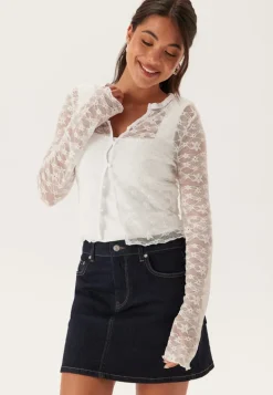 Button Lace Cardigan