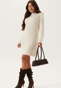 Cable Knit Sweater Dress