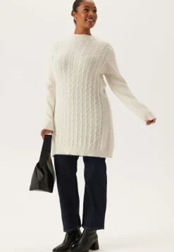 Cable Knit Sweater Dress
