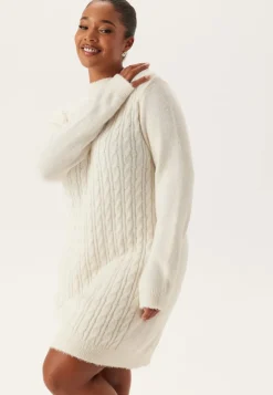 Cable Knit Sweater Dress