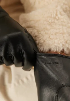 Cashmere Lined Leather Gloves