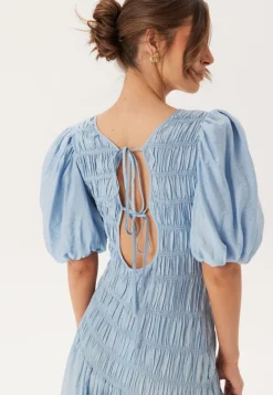 CC Puff Sleeve Smock Dress