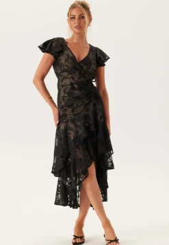 Chiffon Flutter High Low Dress