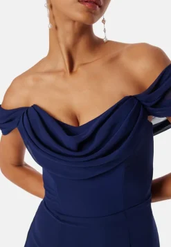 Chiffon Off Shoulder Maxi Dress