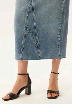 Denim Midi Skirt