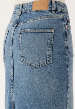 Denim Midi Skirt