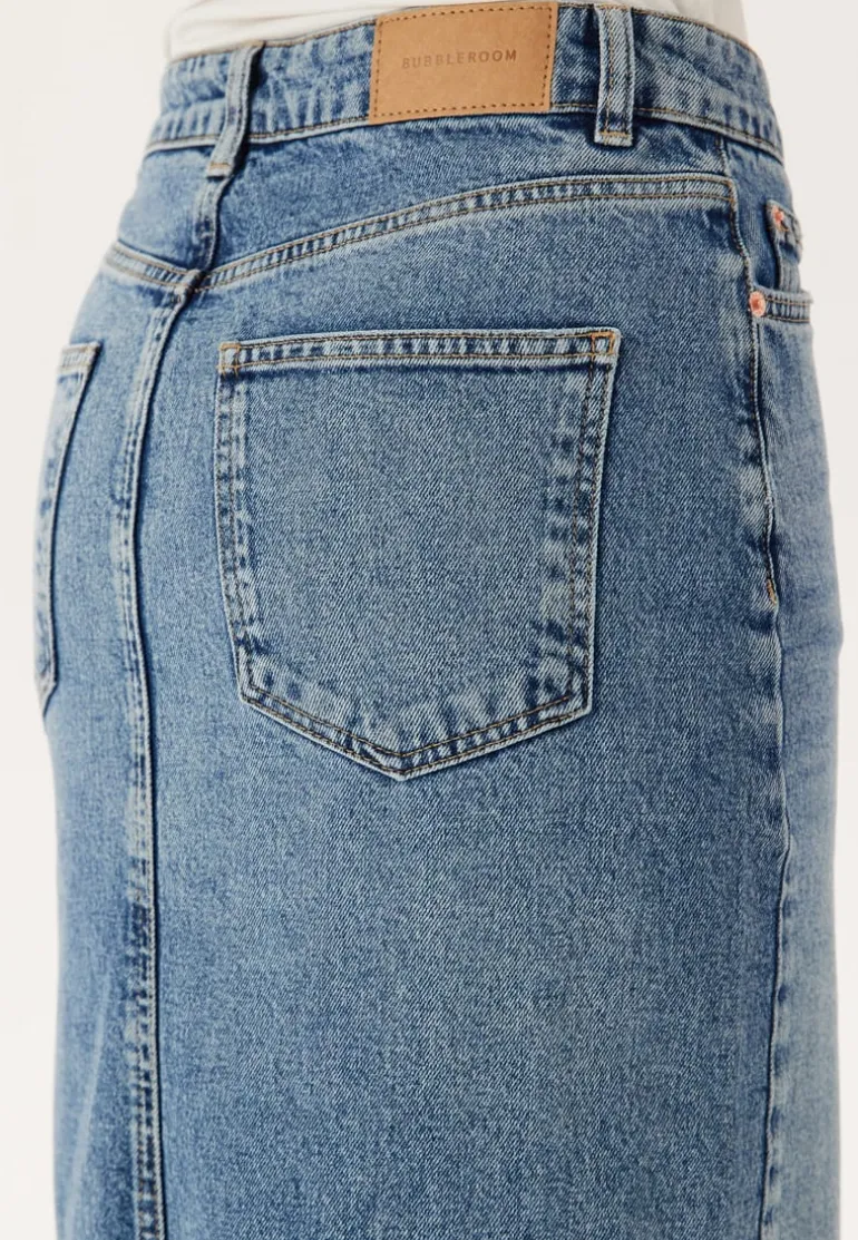 Denim Midi Skirt