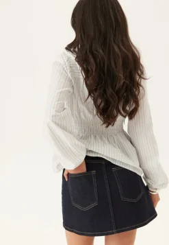 Denim Mini Skirt