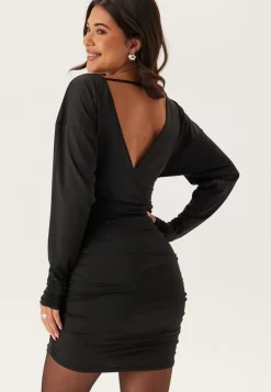 Draped Mini Dress