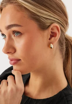 Dune Earrings Gold-plated