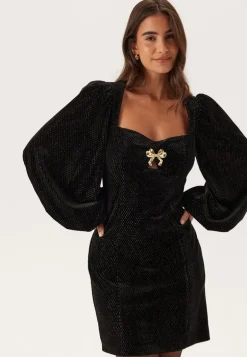 Embellished Bow Dress