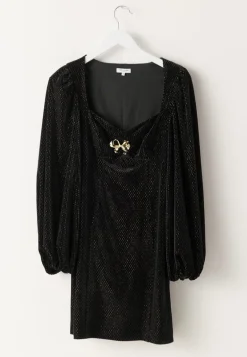 Embellished Bow Dress