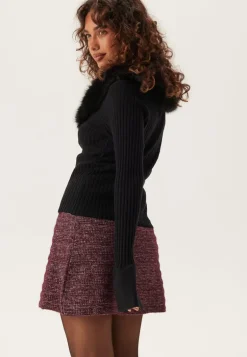 Faux Fur Cardigan