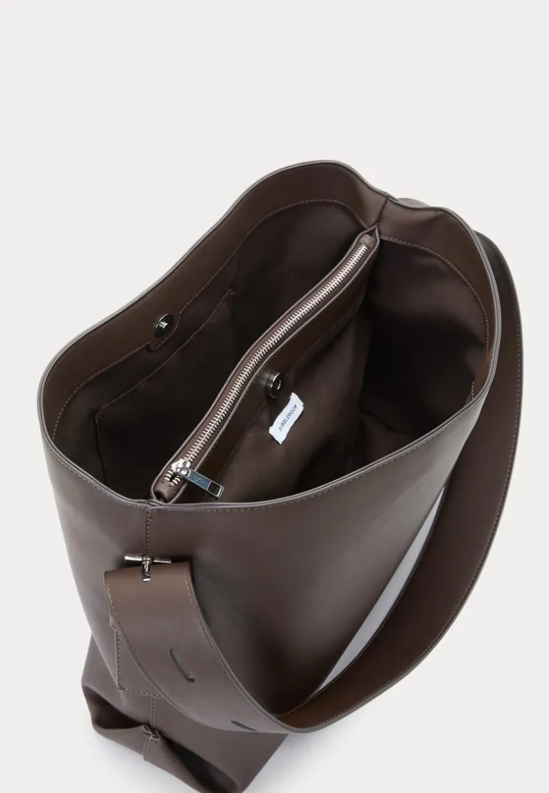 Faux Leather Tote Bag