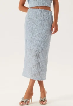 Flower Mesh Skirt