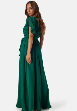 Flutter Chiffon Maxi Dress