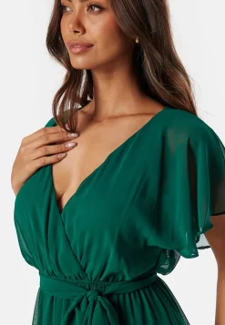 Flutter Chiffon Maxi Dress