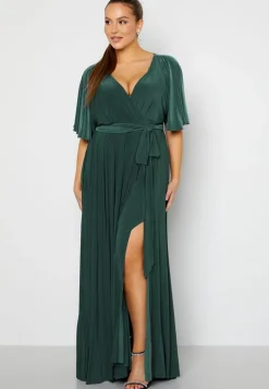 Flutter Sleeve Maxi Dress