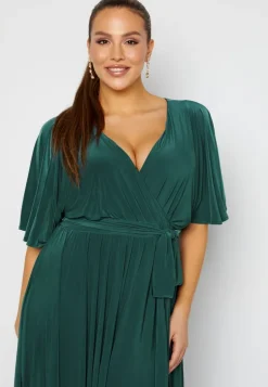 Flutter Sleeve Maxi Dress