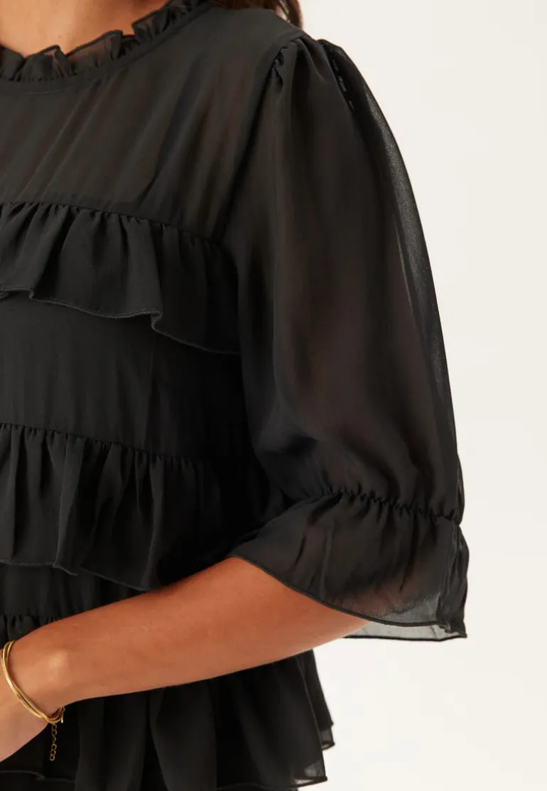 Frill Short Dress