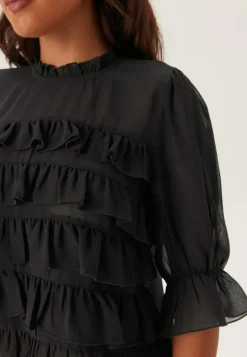 Frill Short Sleeve Blouse