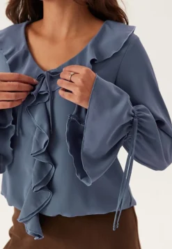 Frill Tie Blouse