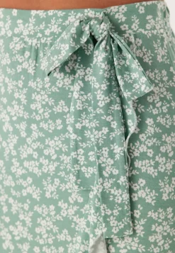Frill Wrap Skirt