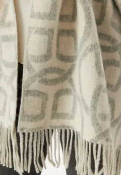 G Pattern Wool Scarf