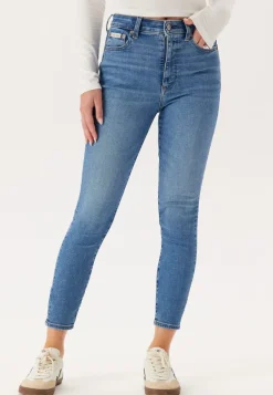 High Rise Skinny Ankle Jean Wild