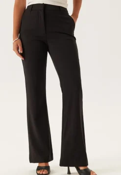 High Waist Flared Suit Trousers
