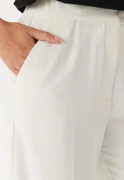 High Waist Wide Suit Pants