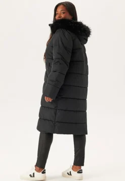 Hooded Padded Long Jacket