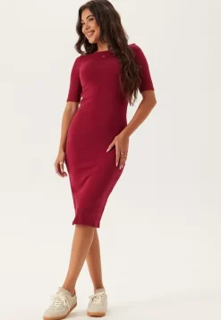 Hs Ctn Contour 1x1 Rib Midi Dr