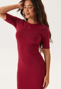 Hs Ctn Contour 1x1 Rib Midi Dr