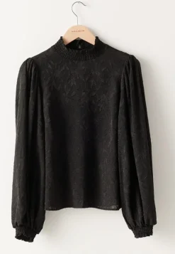 Jacquard Smock Blouse