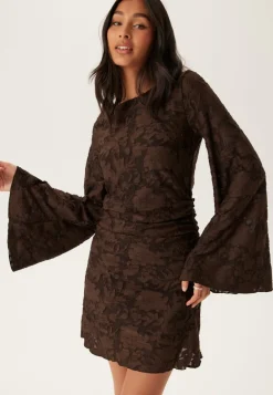 Jacquard Stretch Short Dress