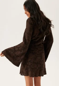 Jacquard Stretch Short Dress