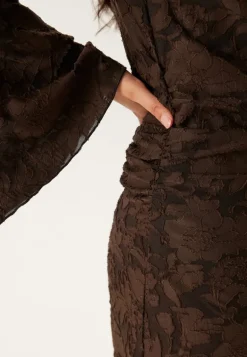 Jacquard Stretch Short Dress