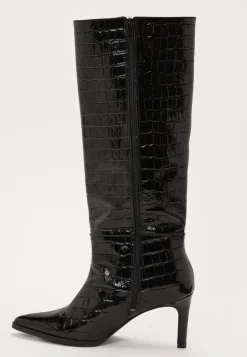 Knee High Leather Boot