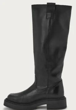 Leather Knee High Boots