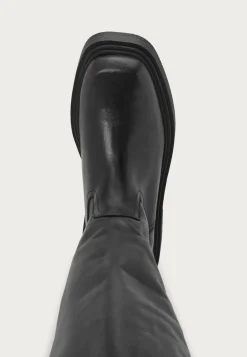 Leather Knee High Boots